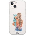 Mother Blonde With Boy iPhone 13 Tok