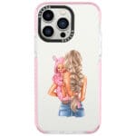 Mother Blonde With Girl iPhone 13 Pro Tok