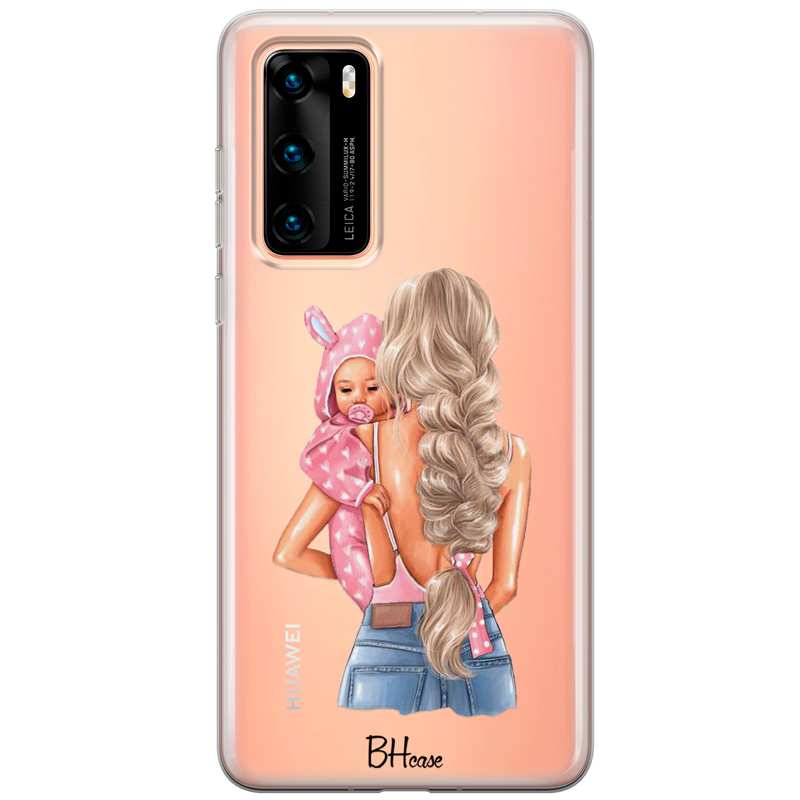 Mother Blonde With Girl Huawei P40 Tok