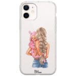 Mother Blonde With Girl iPhone 12 Mini Tok