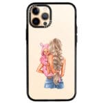 Mother Blonde With Girl iPhone 12 Pro Max Tok