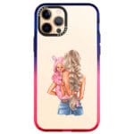 Mother Blonde With Girl iPhone 12 Pro Max Tok