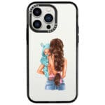 Mother Brunette With Boy iPhone 13 Pro Tok