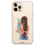 Mother Brunette With Boy iPhone 12 Pro Max Tok