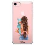 Mother Brunette With Boy iPhone 8/7/SE 2020/SE 2022 Tok