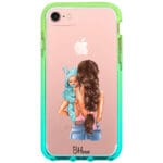 Mother Brunette With Boy iPhone 8/7/SE 2020/SE 2022 Tok