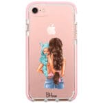 Mother Brunette With Boy iPhone 8/7/SE 2020/SE 2022 Tok