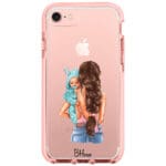 Mother Brunette With Boy iPhone 8/7/SE 2020/SE 2022 Tok