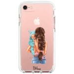 Mother Brunette With Boy iPhone 8/7/SE 2020/SE 2022 Tok