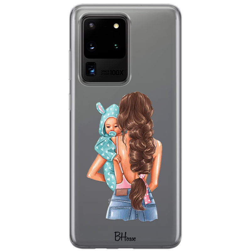 Mother Brunette With Boy Samsung S20 Ultra Tok