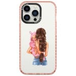 Mother Brunette With Girl Kryt iPhone 14 Pro Tok