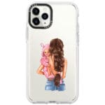 Mother Brunette With Girl iPhone 11 Pro Tok