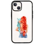Mother Redhead With Boy iPhone 13 Tok