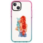 Mother Redhead With Boy iPhone 14 Tok