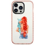 Mother Redhead With Boy Kryt iPhone 14 Pro Tok