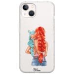 Mother Redhead With Boy iPhone 13 Tok