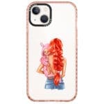 Mother Redhead With Girl iPhone 14 Tok