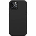 Nillkin Flex Pure Liquid Silicone Magsafe kompatibilis Fekete iPhone 12/12 Pro Tok