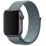 Nylon Szíj Apple Watch SE/11/10/9/8/7/6/5/4/3/Ultra 1/2/3 (44/45/46/49mm) Celestial Teal