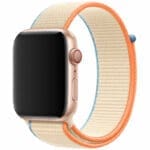 Nylon Szíj Apple Watch SE/11/10/9/8/7/6/5/4/3/Ultra 1/2/3 (44/45/46/49mm) Cream