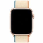 Nylon Szíj Apple Watch SE/11/10/9/8/7/6/5/4/3/Ultra 1/2/3 (44/45/46/49mm) Cream