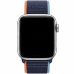 Nylon Szíj Apple Watch SE/11/10/9/8/7/6/5/4/3/Ultra 1/2/3 (44/45/46/49mm) Deep Navy