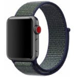 Nylon Szíj Apple Watch SE/11/10/9/8/7/6/5/4/3/Ultra 1/2/3 (44/45/46/49mm) Fog Gray