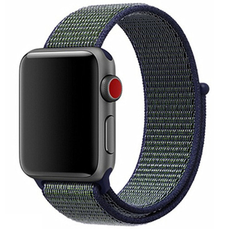 Nylon Szíj Apple Watch SE/11/10/9/8/7/6/5/4/3/Ultra 1/2/3 (44/45/46/49mm) Fog Gray