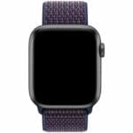Nylon Szíj Apple Watch SE/11/10/9/8/7/6/5/4/3/Ultra 1/2/3 (44/45/46/49mm) Indigo