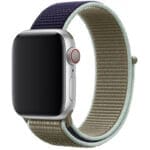 Nylon Szíj Apple Watch SE/11/10/9/8/7/6/5/4/3/Ultra 1/2/3 (44/45/46/49mm) Khaki