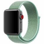Nylon Szíj Apple Watch SE/11/10/9/8/7/6/5/4/3/Ultra 1/2/3 (44/45/46/49mm) Marine Zöld