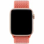 Nylon Szíj Apple Watch SE/11/10/9/8/7/6/5/4/3/Ultra 1/2/3 (44/45/46/49mm) Nectarine
