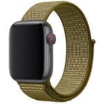 Nylon Szíj Apple Watch SE/11/10/9/8/7/6/5/4/3/Ultra 1/2/3 (44/45/46/49mm) Olive Flak