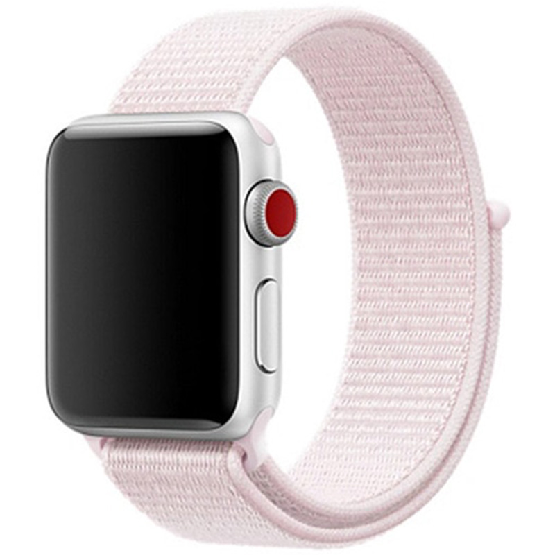 Nylon Szíj Apple Watch SE/11/10/9/8/7/6/5/4/3/Ultra 1/2/3 (44/45/46/49mm) Pearl Rózsaszín