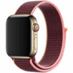 Nylon Szíj Apple Watch SE/11/10/9/8/7/6/5/4/3/Ultra 1/2/3 (44/45/46/49mm) Plum