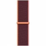 Nylon Szíj Apple Watch SE/11/10/9/8/7/6/5/4/3/Ultra 1/2/3 (44/45/46/49mm) Plum