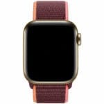 Nylon Szíj Apple Watch SE/11/10/9/8/7/6/5/4/3/Ultra 1/2/3 (44/45/46/49mm) Plum