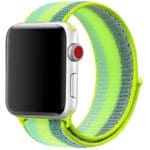 Nylon Szíj Apple Watch SE/11/10/9/8/7/6/5/4/3/Ultra 1/2/3 (44/45/46/49mm) Pollen Sárga
