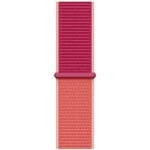 Nylon Szíj Apple Watch SE/11/10/9/8/7/6/5/4/3/Ultra 1/2/3 (44/45/46/49mm) Pomegranate