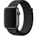 Nylon Szíj Apple Watch SE/11/10/9/8/7/6/5/4/3/Ultra 1/2/3 (44/45/46/49mm) Summit Fekete