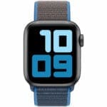 Nylon Szíj Apple Watch SE/11/10/9/8/7/6/5/4/3 (42/41/40/38mm) Surf Kék