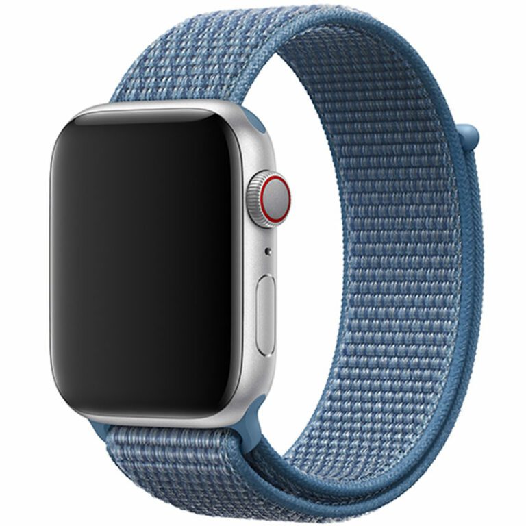 Nylon Szíj Apple Watch 41/40/38mm Cape Cod Kék