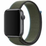 Nylon Szíj Apple Watch SE/11/10/9/8/7/6/5/4/3 (42/41/40/38mm) Inverness Zöld