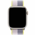 Nylon Szíj Apple Watch SE/10-42mm/9/8/7/6/5/4/3 (40/41/38mm) Lavender Szürke/Light Lilac