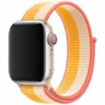 Nylon Szíj Apple Watch SE/11/10/9/8/7/6/5/4/3 (42/41/40/38mm) Maize Fehér