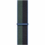 Nylon Szíj Apple Watch SE/11/10/9/8/7/6/5/4/3 (42/41/40/38mm) Midnight/Eucalyptus