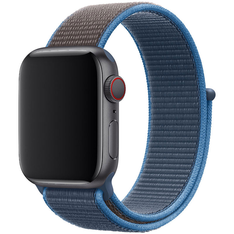 Nylon Szíj Apple Watch SE/11/10/9/8/7/6/5/4/3 (42/41/40/38mm) Surf Kék