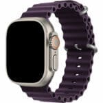Ocean Szíj Apple Watch SE/11/10/9/8/7/6/5/4/3/Ultra 1/2/3 (44/45/46/49mm) ElderBerry