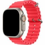 Ocean Szíj Apple Watch SE/11/10/9/8/7/6/5/4/3/Ultra 1/2/3 (44/45/46/49mm) Red