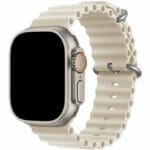 Ocean Szíj Apple Watch SE/11/10/9/8/7/6/5/4/3/Ultra 1/2/3 (44/45/46/49mm) Starlight